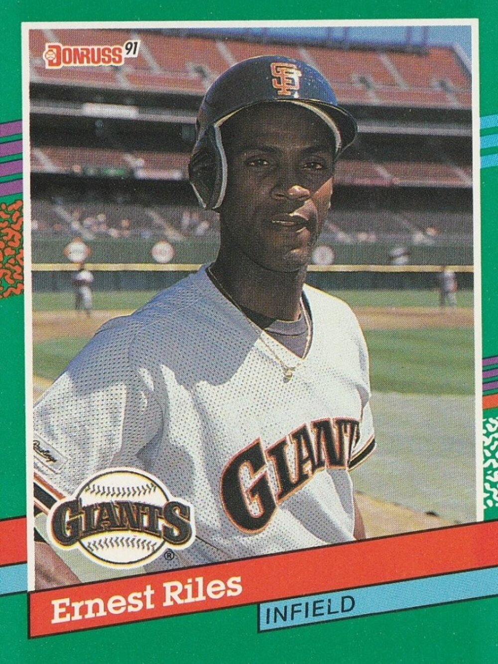 Ernest Riles Baseball Card Collection - Picture 2 of 4